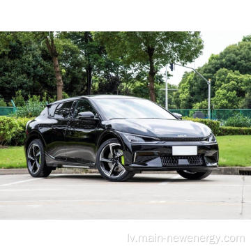 2023. gada jaunais modelis Kia EV6 ātrā elektriskā automašīna ar ilgu nobraukumu